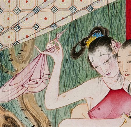 广水-迫于无奈胡也佛画出《金瓶梅秘戏图》，却因此成名，其绘画价值不可估量
